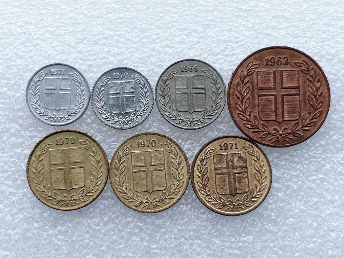 全场一元起拍 世界钱币散币场 第26期 冰岛