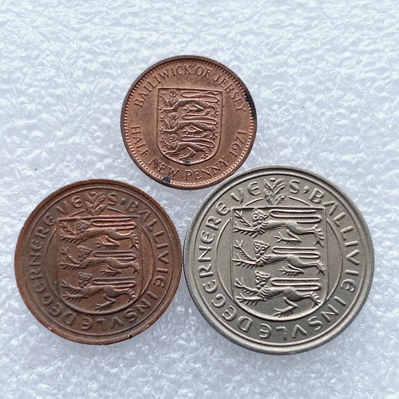 全场一元起拍 世界钱币散币场 第26期 根西岛、泽西岛