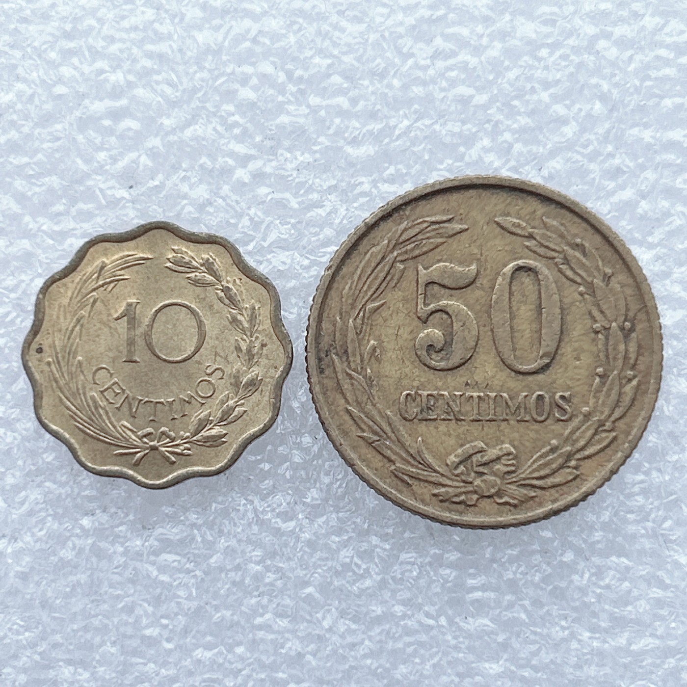 全场一元起拍 世界钱币散币场 第26期 50年代巴拉圭狮子王青铜币