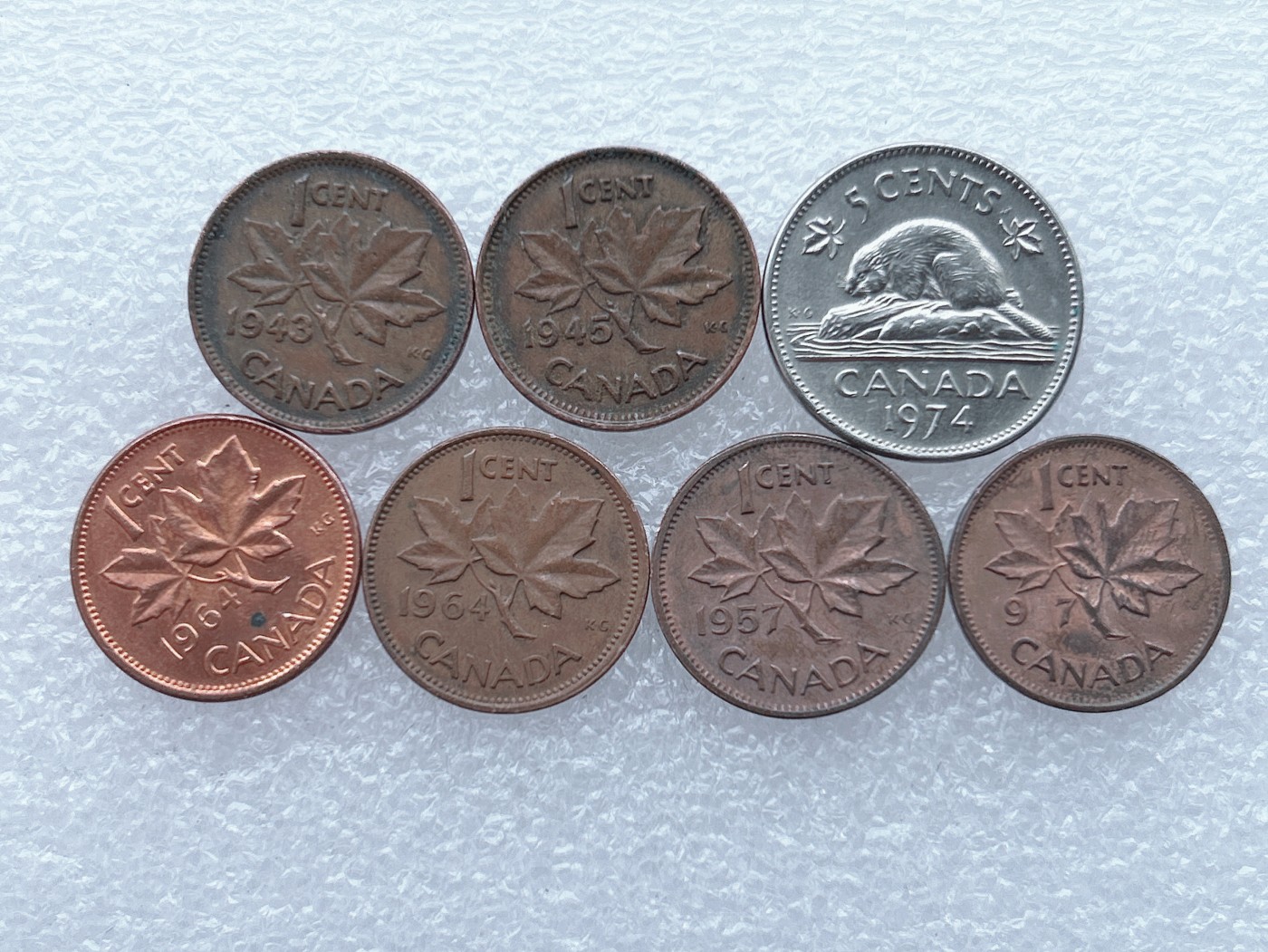 全场一元起拍 世界钱币散币场 第26期 加拿大