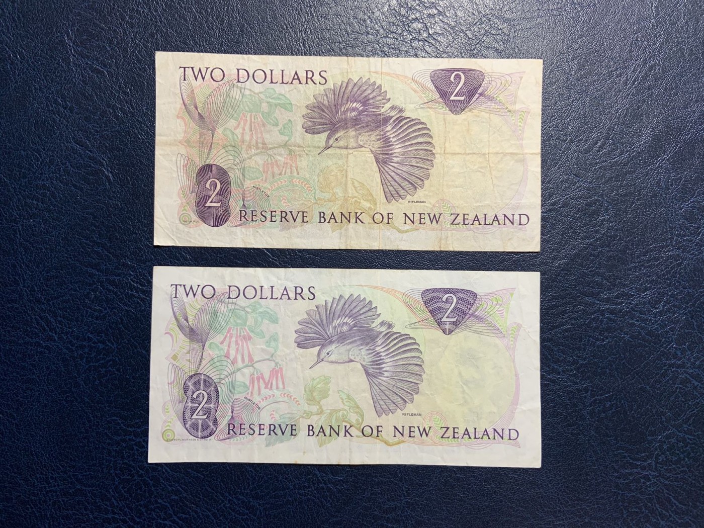 收藏联盟Quantum Auction 第292期拍卖  新西兰1977-81年2元一对 品相如图