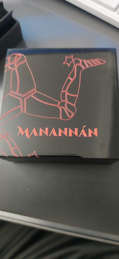 燕姐换藏第60拍 马恩岛2019年国王玛纳诺麦克列十字勋章型纪念三盎司银币