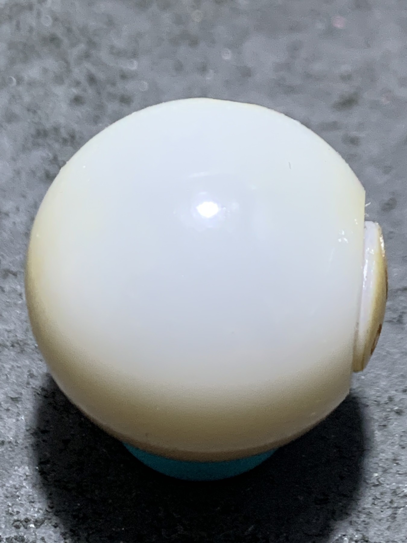 精美高玉化亚光海洋玉髓手工俏色巧雕一心向佛太极阴阳鱼意境2.0圆珠一个！