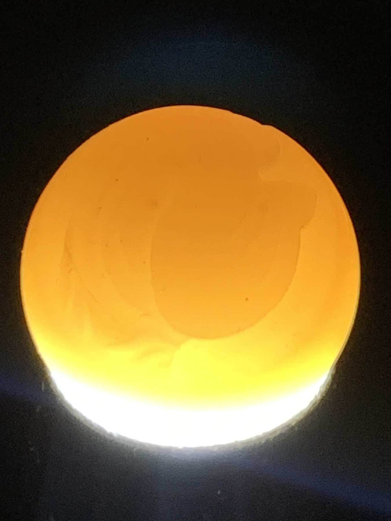 精美高玉化亚光海洋玉髓手工俏色巧雕一心向佛太极阴阳鱼意境2.0圆珠一个！