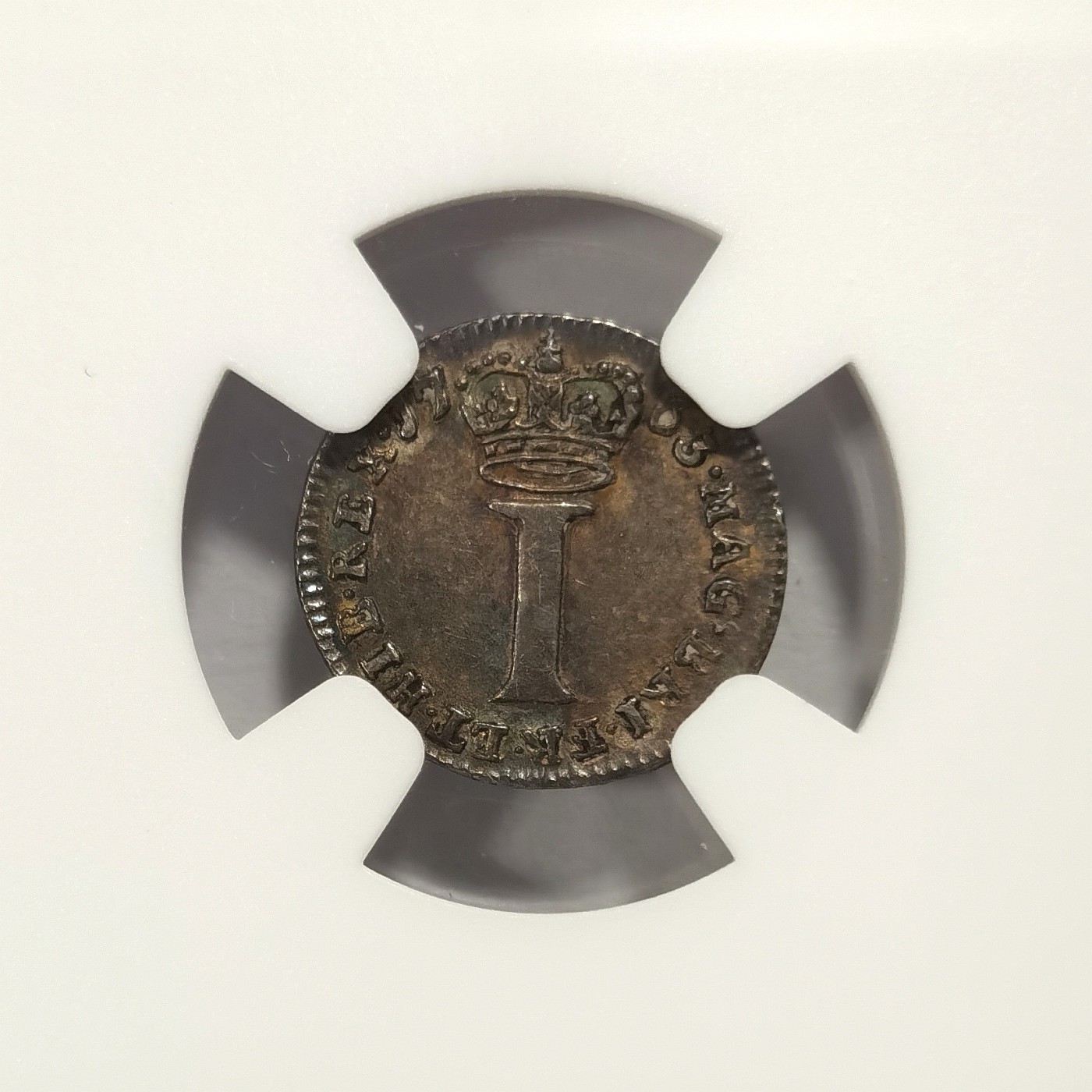 博洋堂庆双节连拍之“中秋甄选夜”精品专场拍卖暨第045期（全场包邮） NGC 英国1763乔治三世首年濯足币，乔三系列濯足币最难点，几乎没有成套的