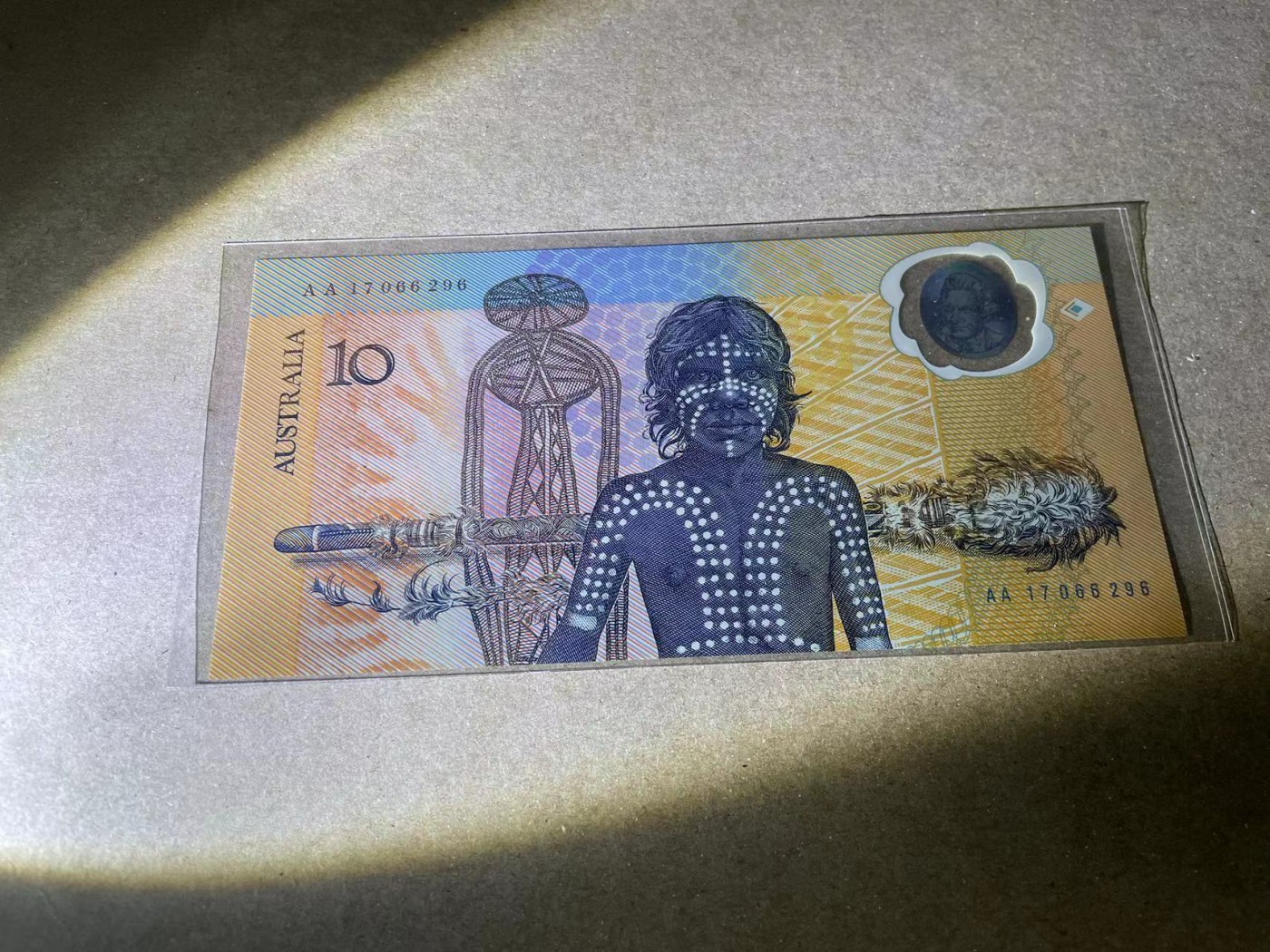 【Blue Auction】✨世界纸币精拍第376期——国庆专场 【AA】澳大利亚 10元 塑料纪念钞 全新UNC