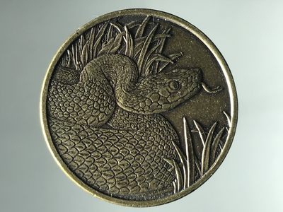 垣通古泉新店开业第5场各国银币铜元硬币10月3日8点结束 - 2013年蛇年生肖章