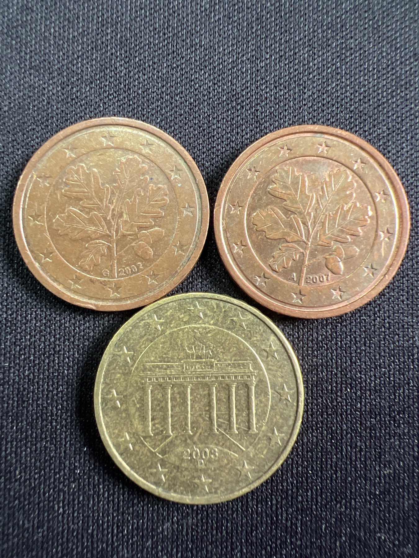 第420期 硬币专场 （无押金，捡漏，全场20包邮，偏远地区除外，接收代拍业务） 德国欧分三枚
