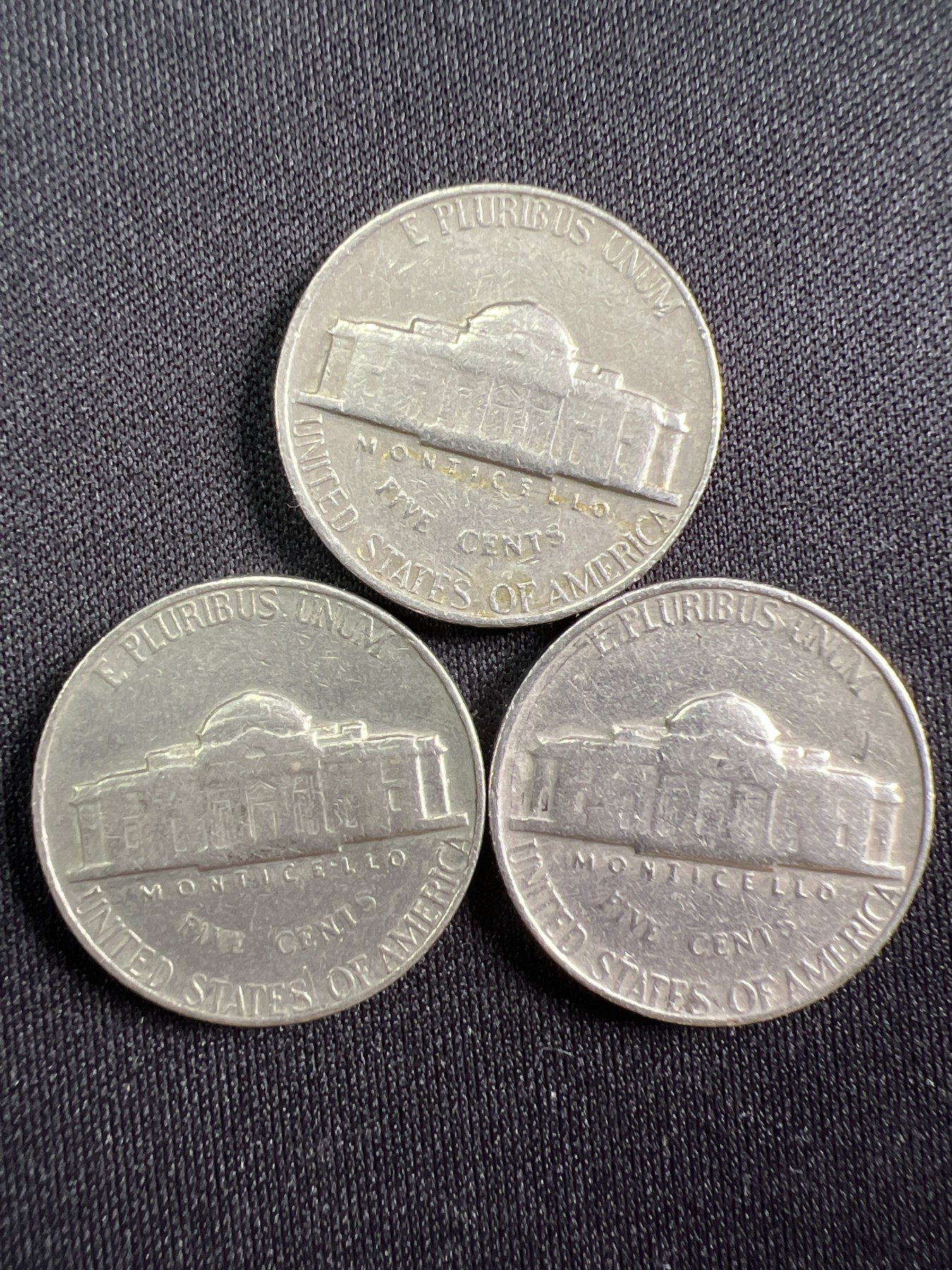 第420期 硬币专场 （无押金，捡漏，全场20包邮，偏远地区除外，接收代拍业务） 五美分三枚