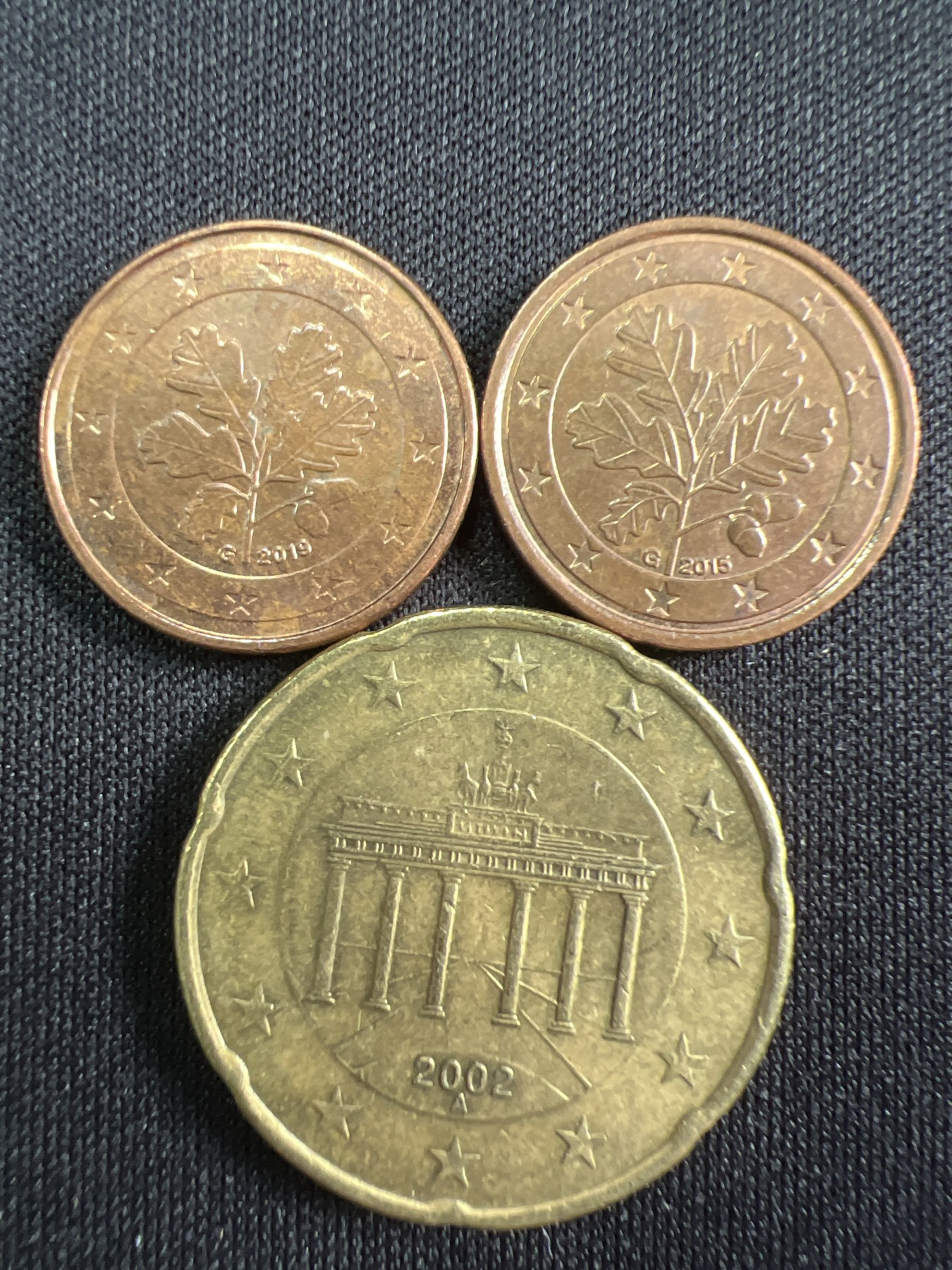 第421期 硬币专场 （无押金，捡漏，全场20包邮，偏远地区除外，接收代拍业务） 德国欧分三枚