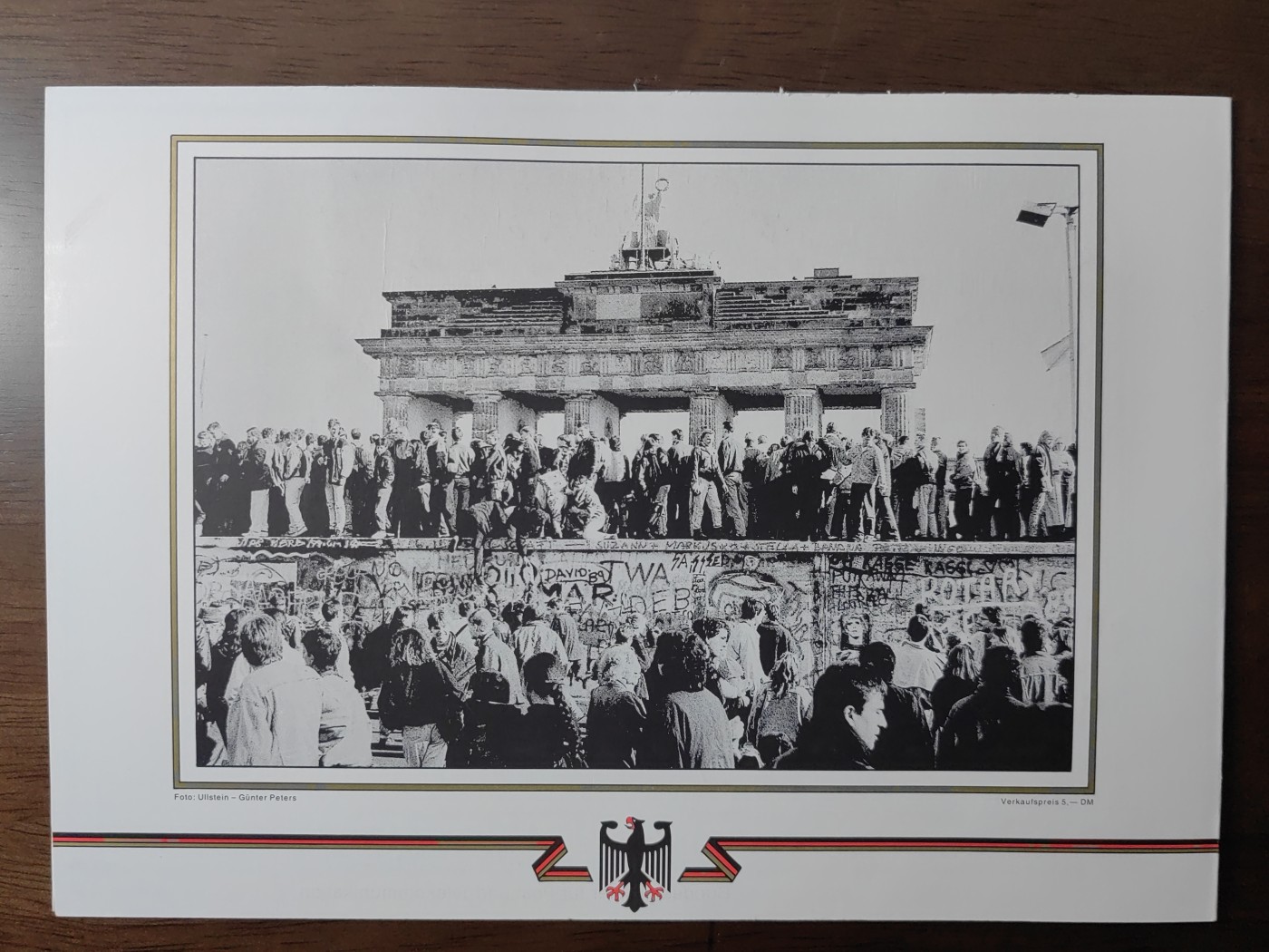 外国邮品精品专场（秒杀场）第①①场 德国1990年 国境开放·拆出柏林墙 