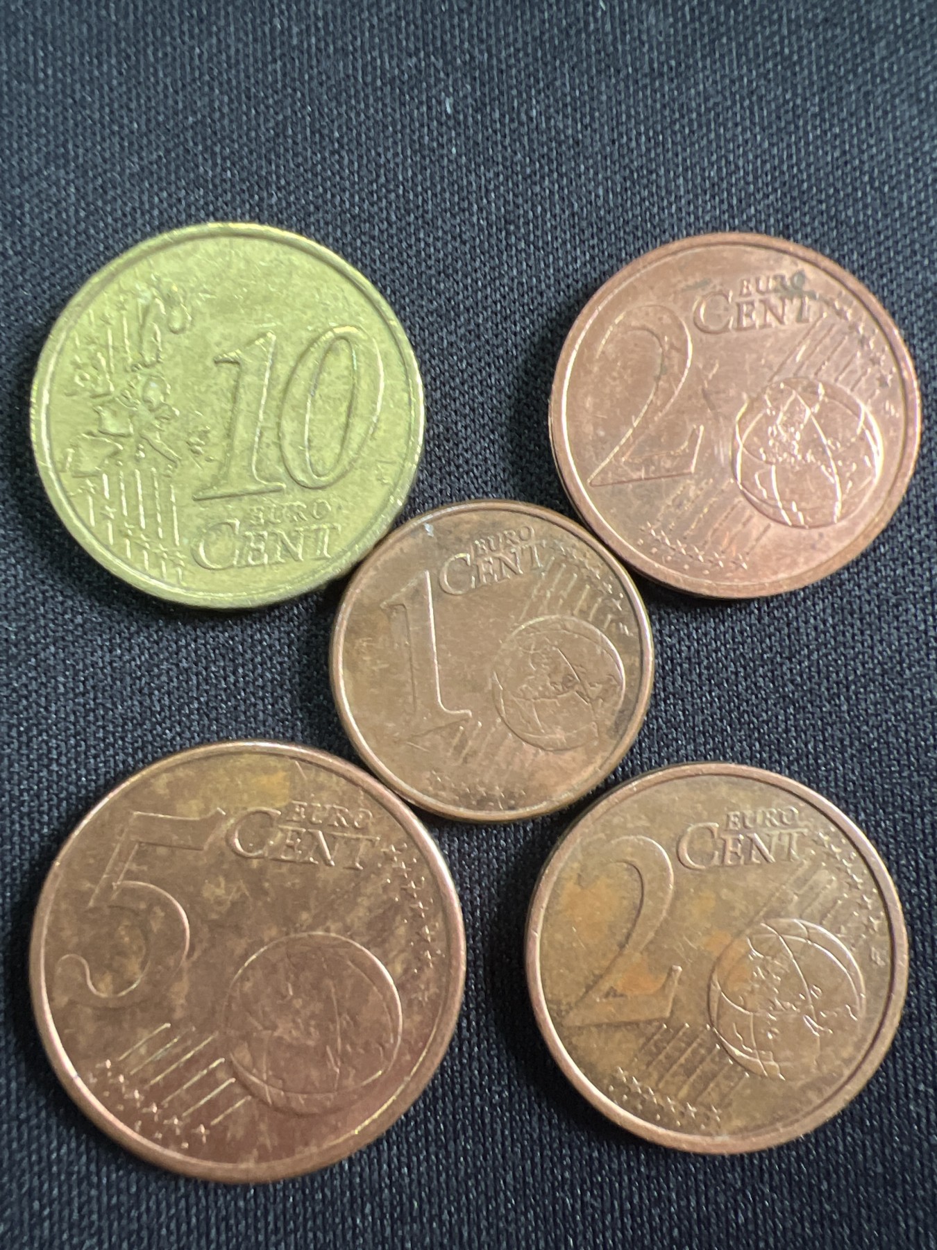 第419期 硬币专场 （无押金，捡漏，全场20包邮，偏远地区除外，接收代拍业务） 法国欧分5枚