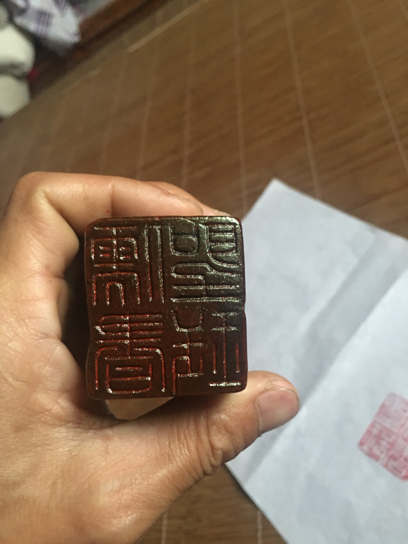 石头印章