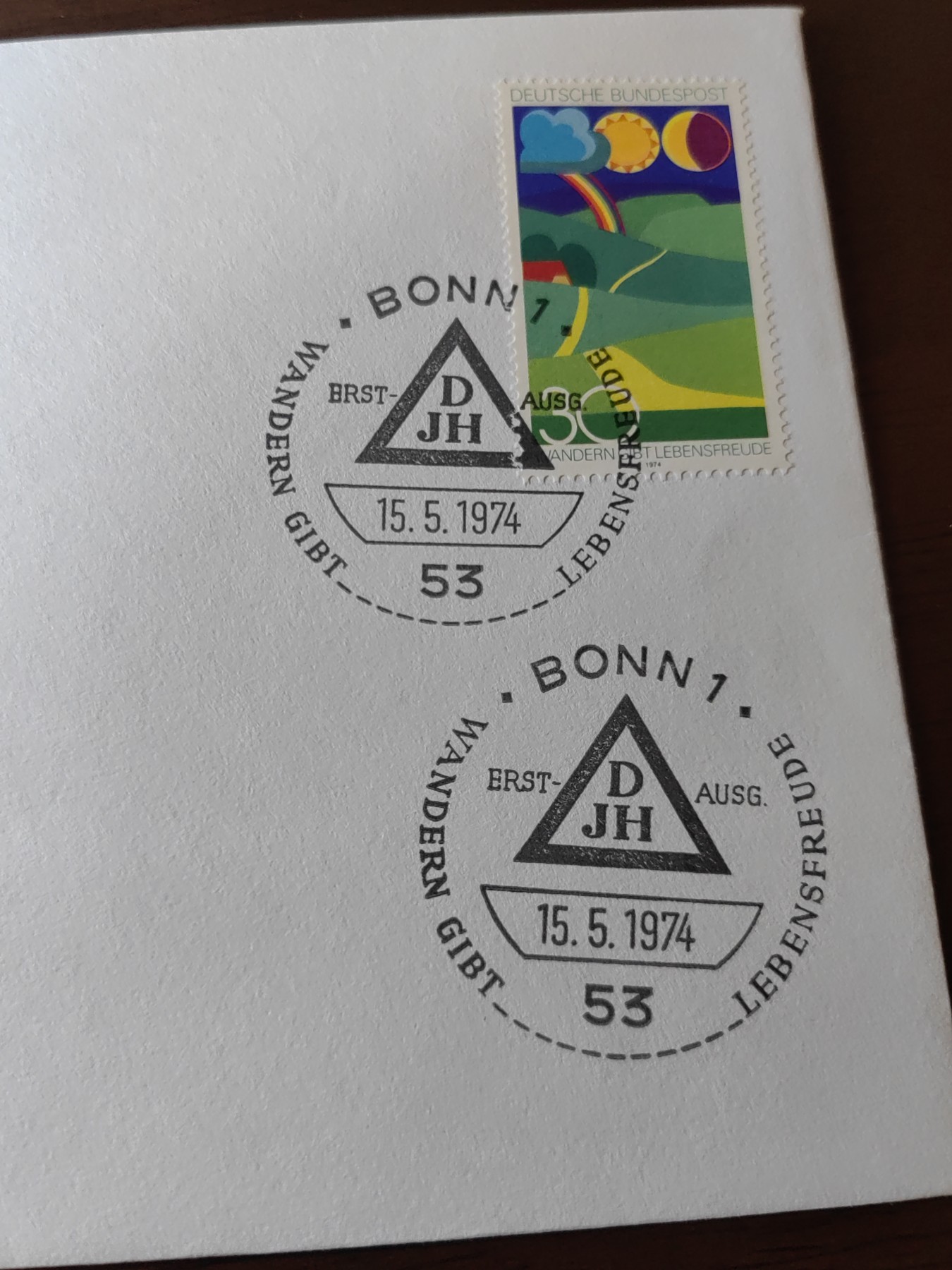 外国邮品精品专场（秒杀场）第①①场 1974高陶努斯青年旅馆开幕原套装