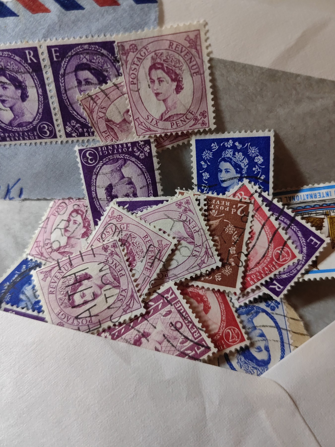 外国邮品精品专场（秒杀场）第①①场 英国古典女皇头像邮票