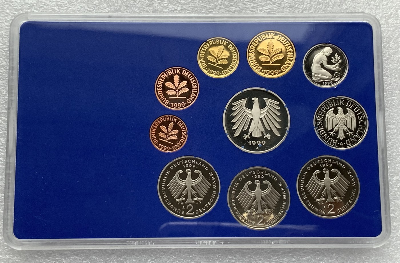 瓶子🏺第111期拍卖会   1999年精制德国10枚精制套