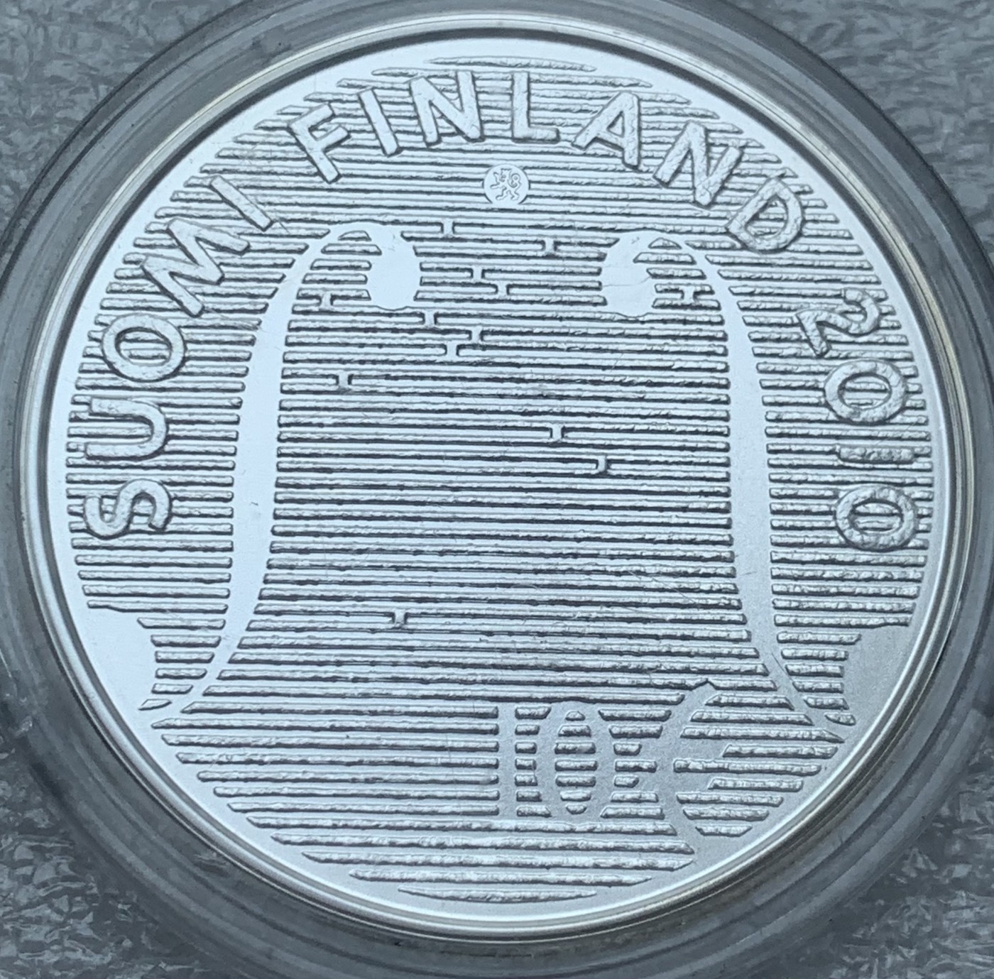 瓶子🏺第111期拍卖会  芬兰2010年 音乐家康尼斯塔10欧元精制纪念银币