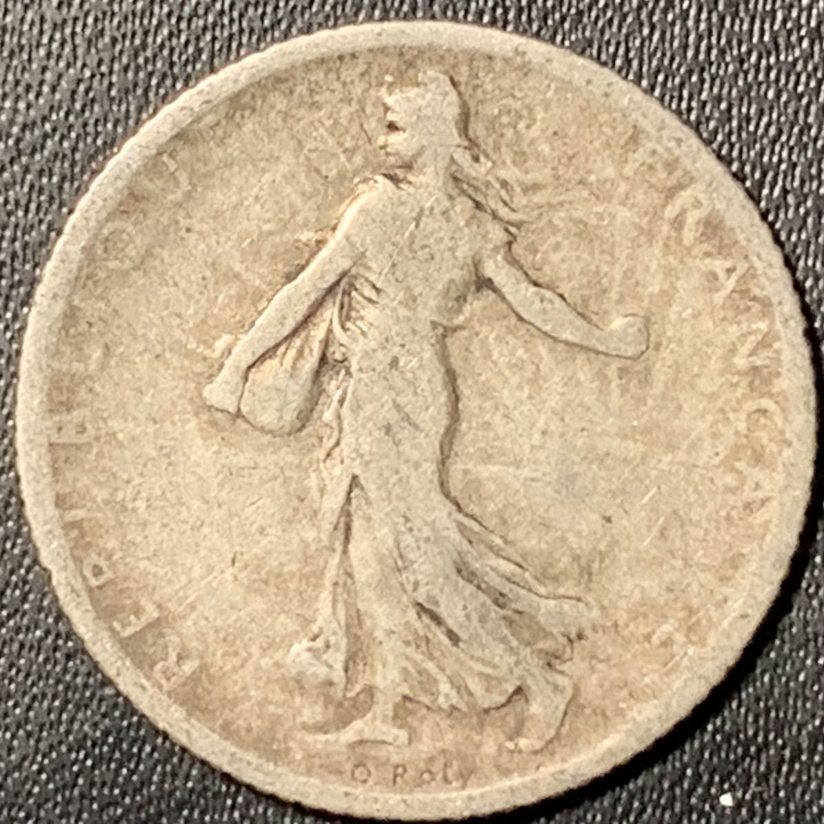 紫瑗钱币——第307期拍卖 法国 1899年 播种女神 1法郎 5克 0.835银