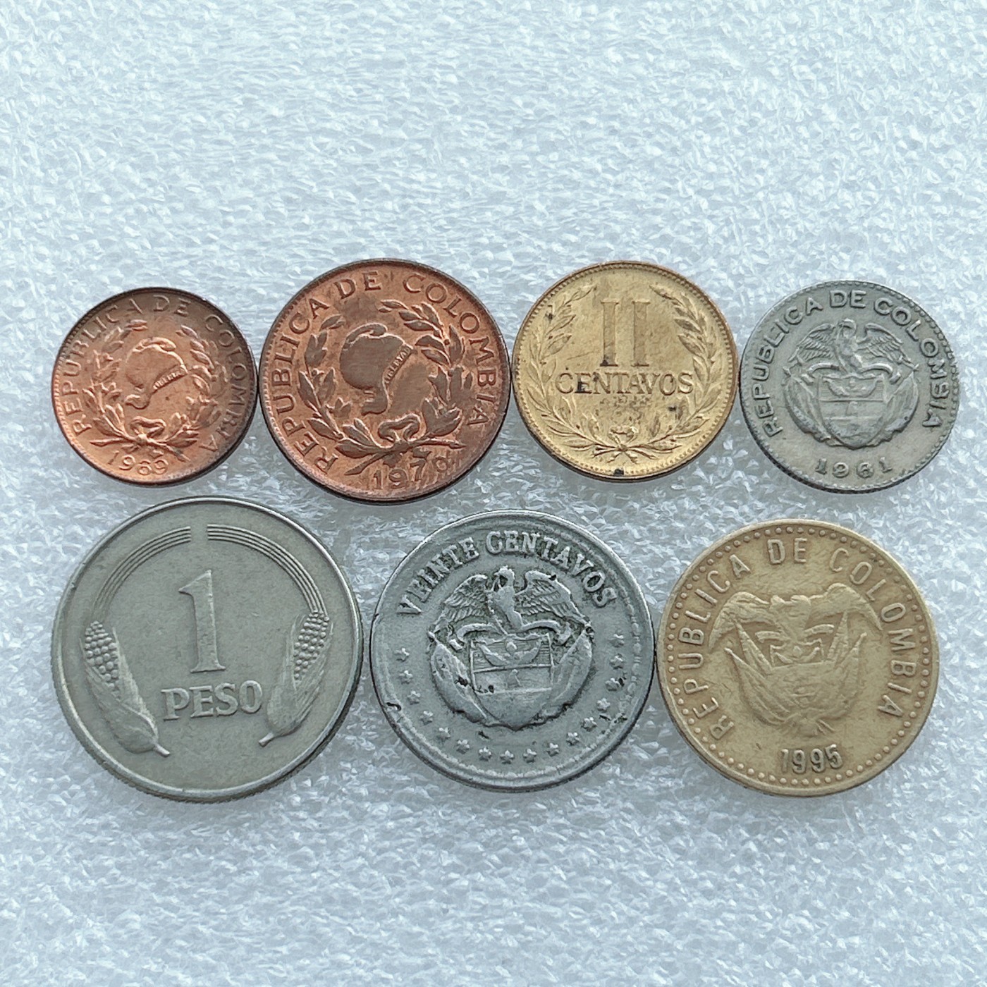 全场一元起拍 世界钱币散币场 第27期 哥伦比亚