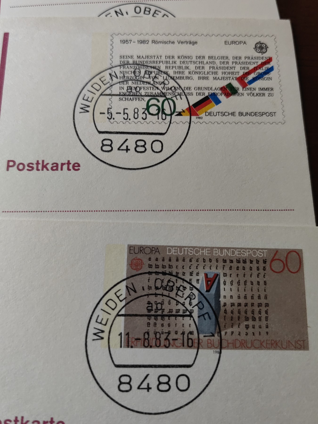 外国邮品精品专场（秒杀场）第①①场 80年代杜塞尔多夫大会，国家邮票展，国际邮票商联合会（实寄）