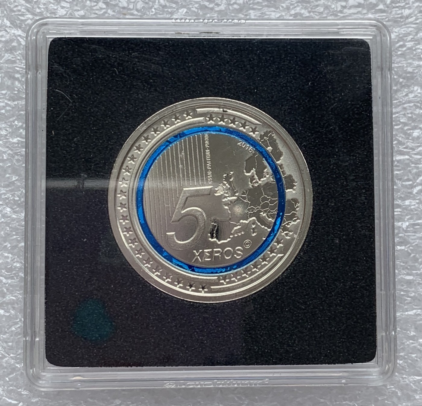 瓶子🏺第111期拍卖会   2016年聚能环精制镜面币