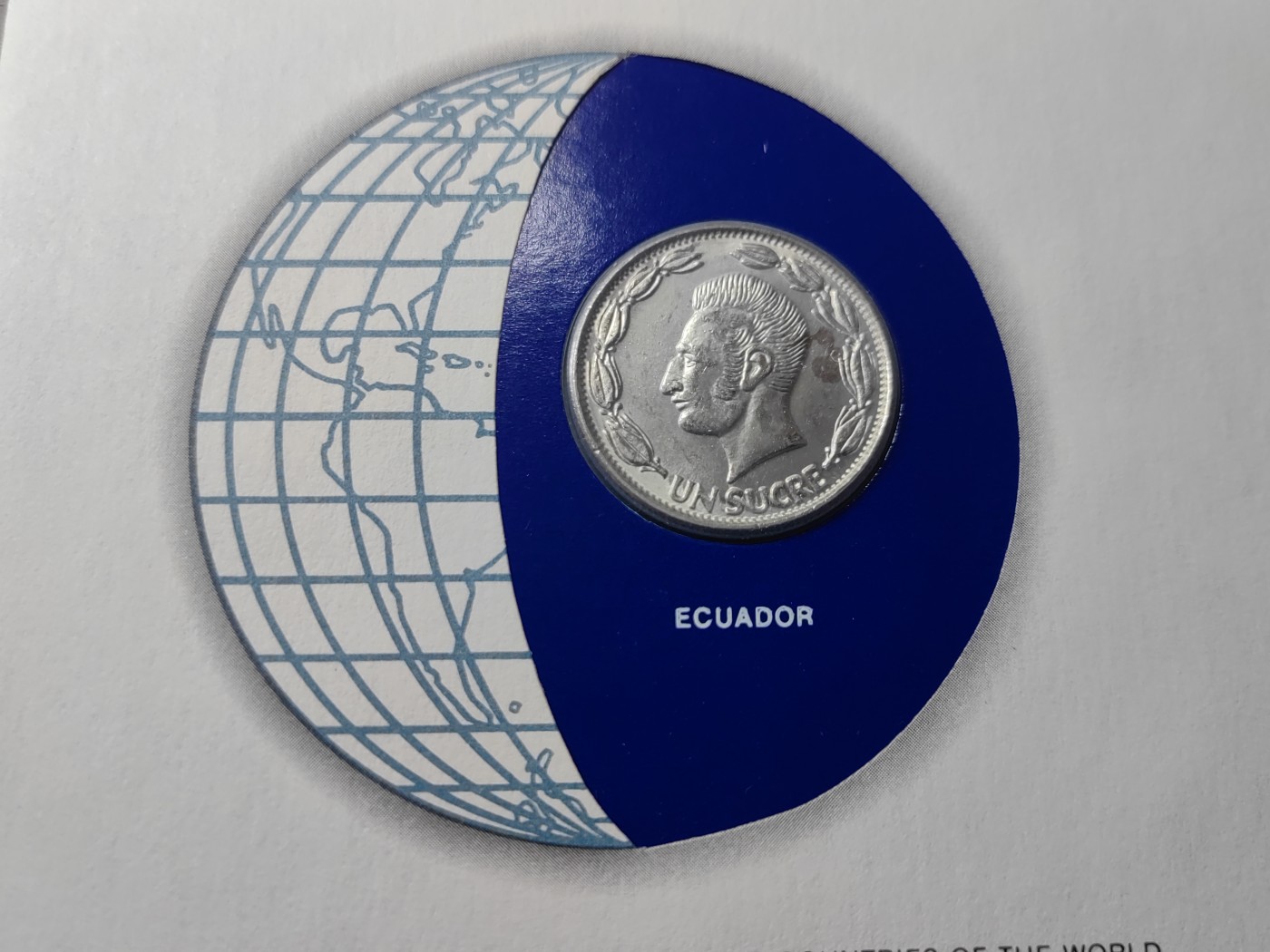 外国邮品精品专场（秒杀场）第①①场 邮币封-厄瓜多尔1980年1苏克雷