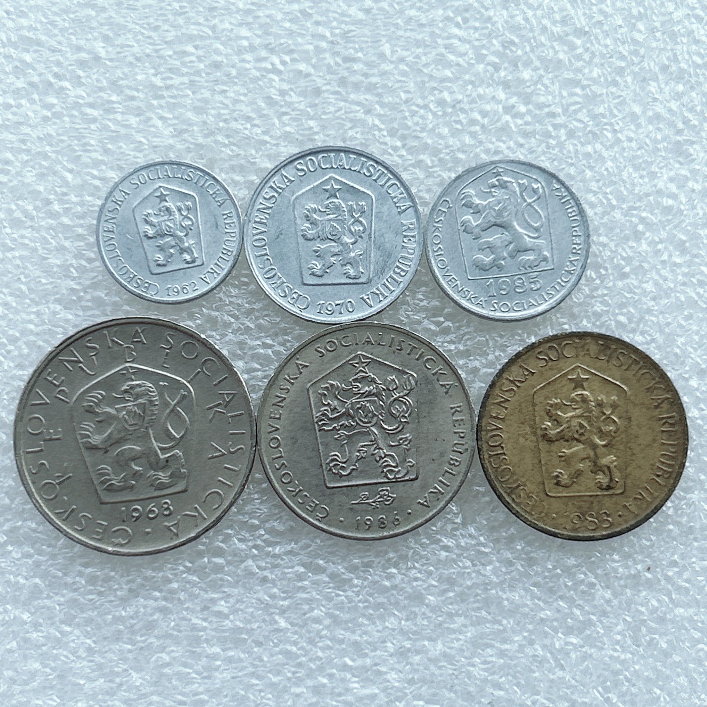 全场一元起拍 世界钱币散币场 第27期 捷克斯洛伐克