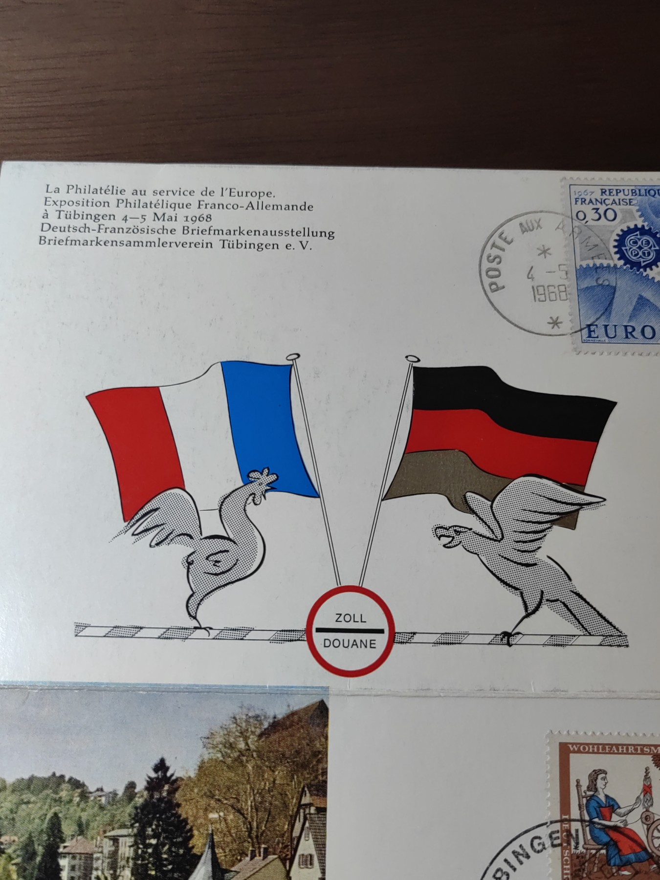 外国邮品精品专场（秒杀场）第①①场 1968年可折叠3种纪事纪念邮折（少见）
