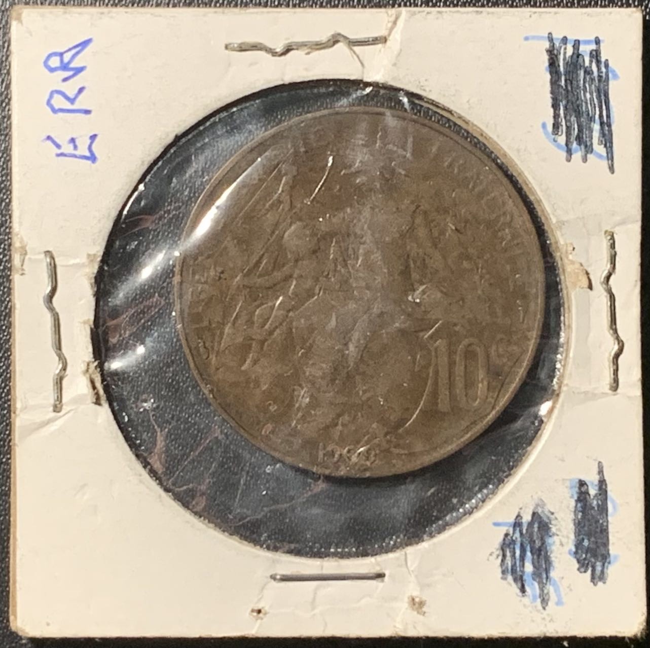 紫瑗钱币——第307期拍卖 法国 1909年 自由女神 10生丁 