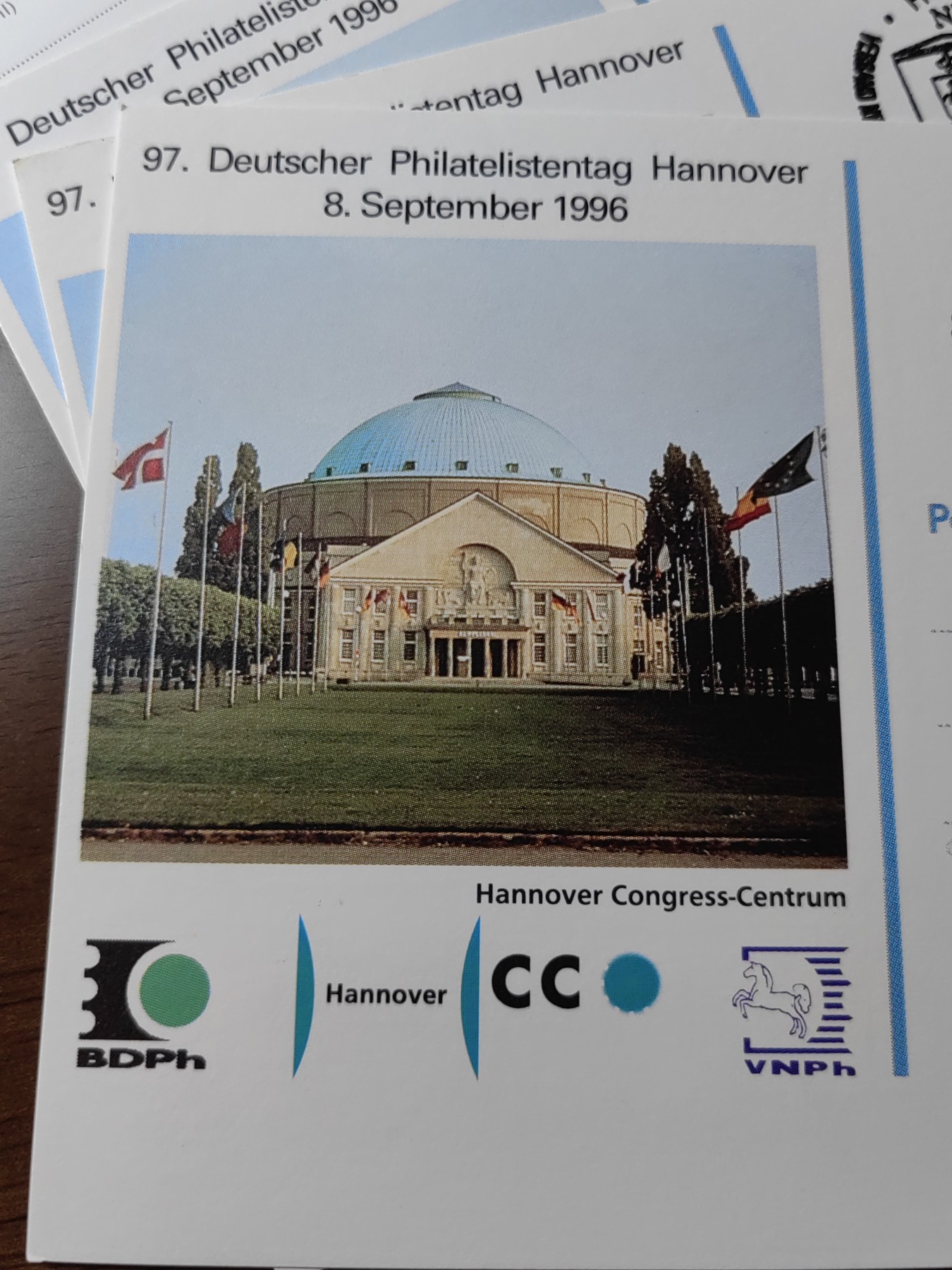 外国邮品精品专场（秒杀场）第①①场 四国展览'90和集邮论坛和96'汉诺威德国集邮日（非实寄）