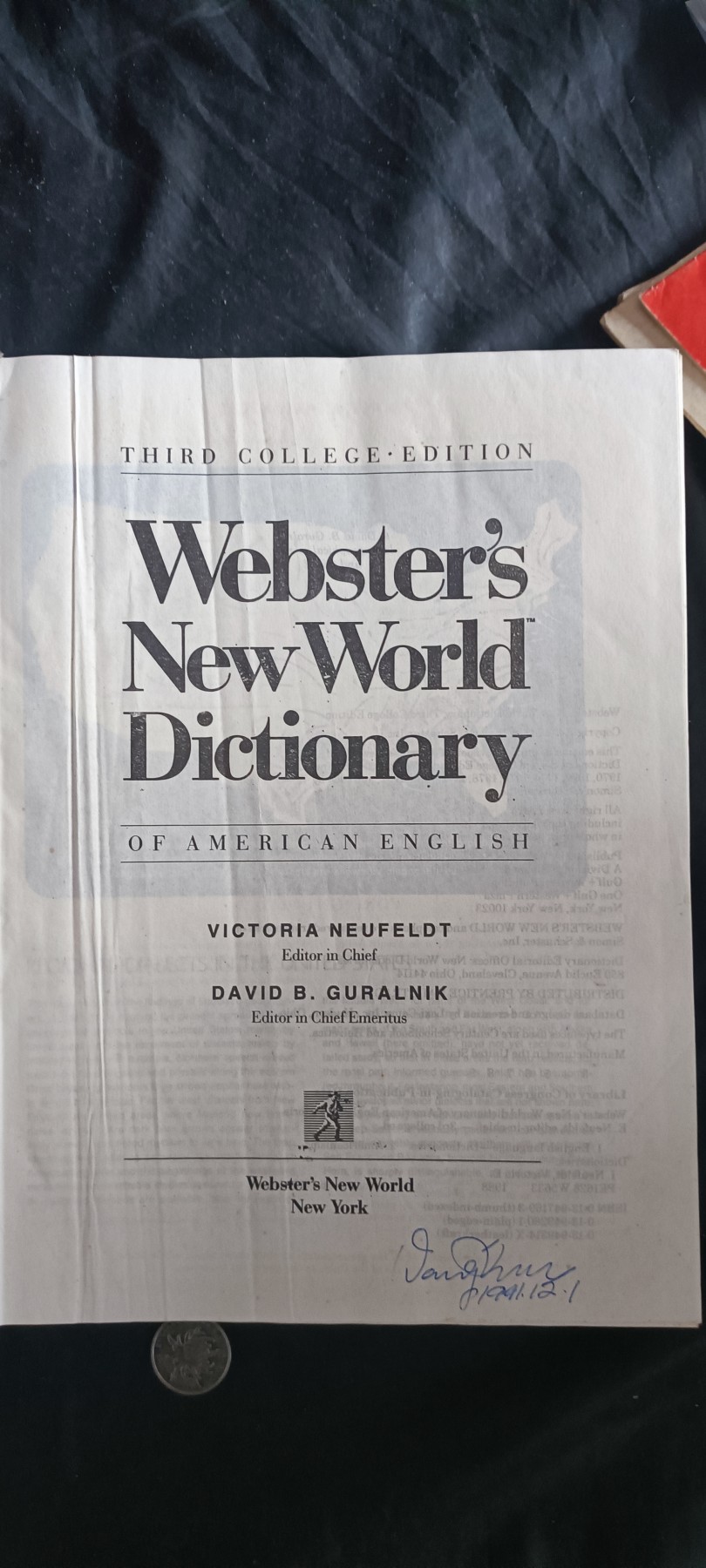 国庆专场，举国同庆，70个拍品全部0起！ 韦博词典，英文原版1
