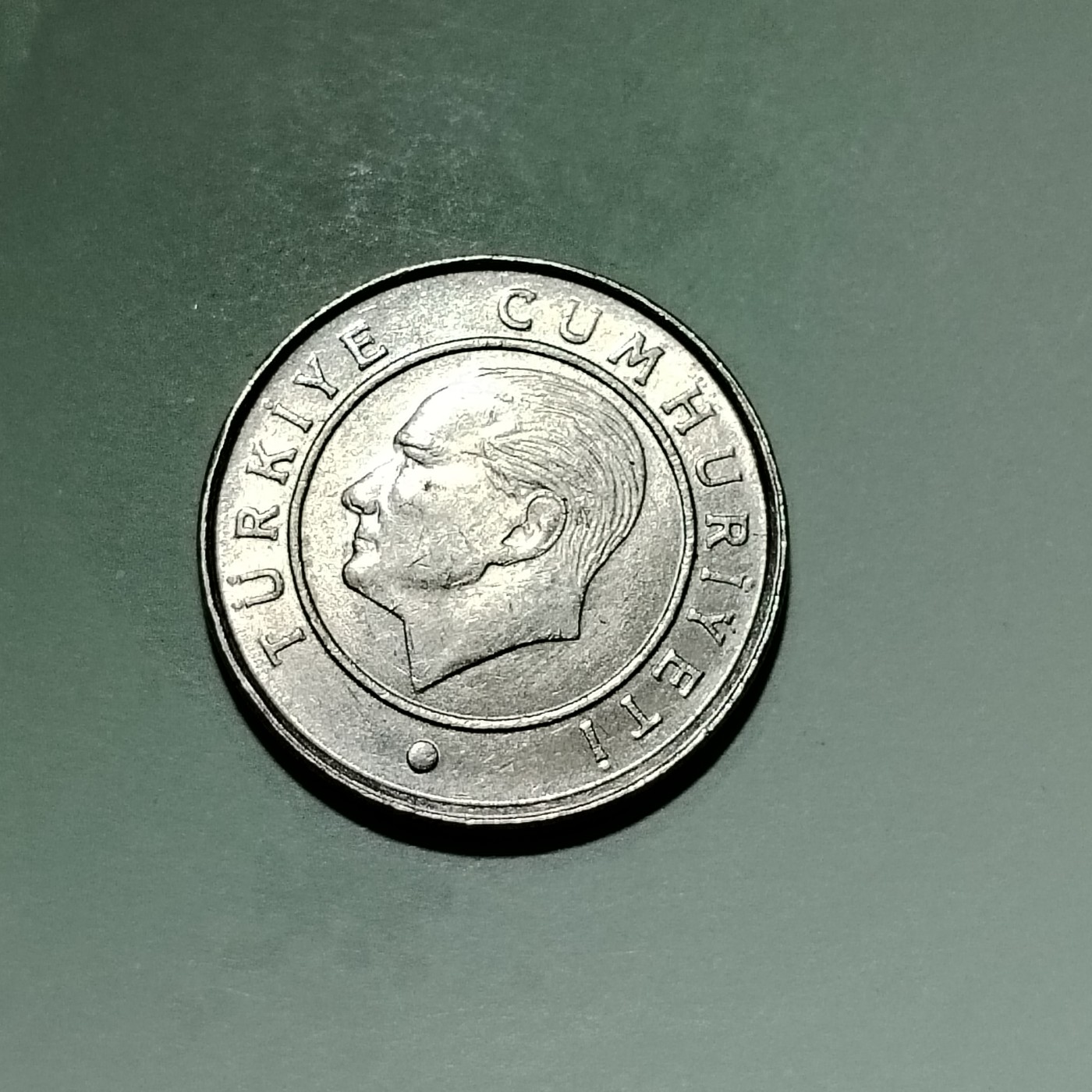 230927 土耳其 25库鲁 铜镍币 21MM 外国钱币 欧洲硬币