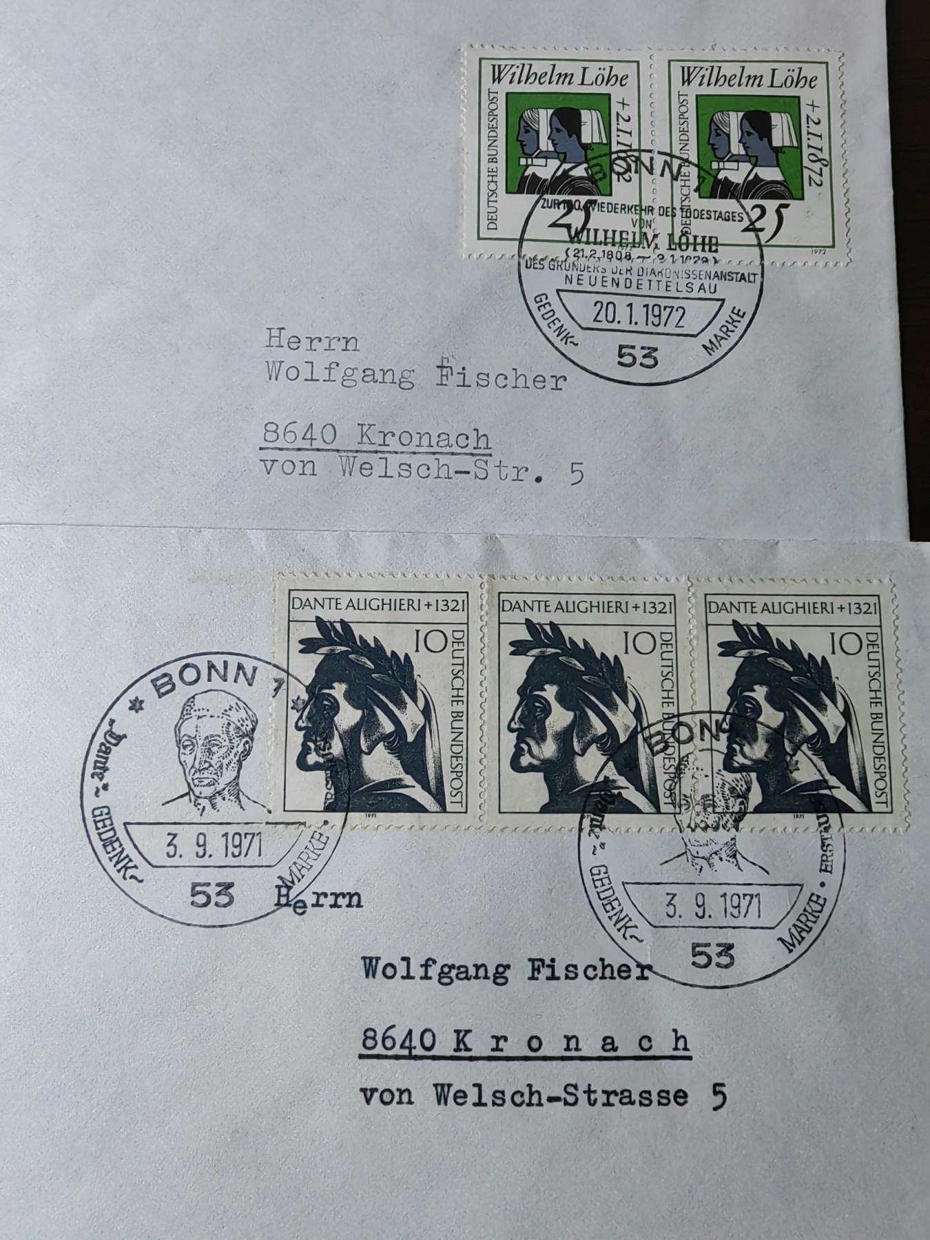 外国邮品精品专场（秒杀场）第①①场 70年代实寄邮封10件（精美）