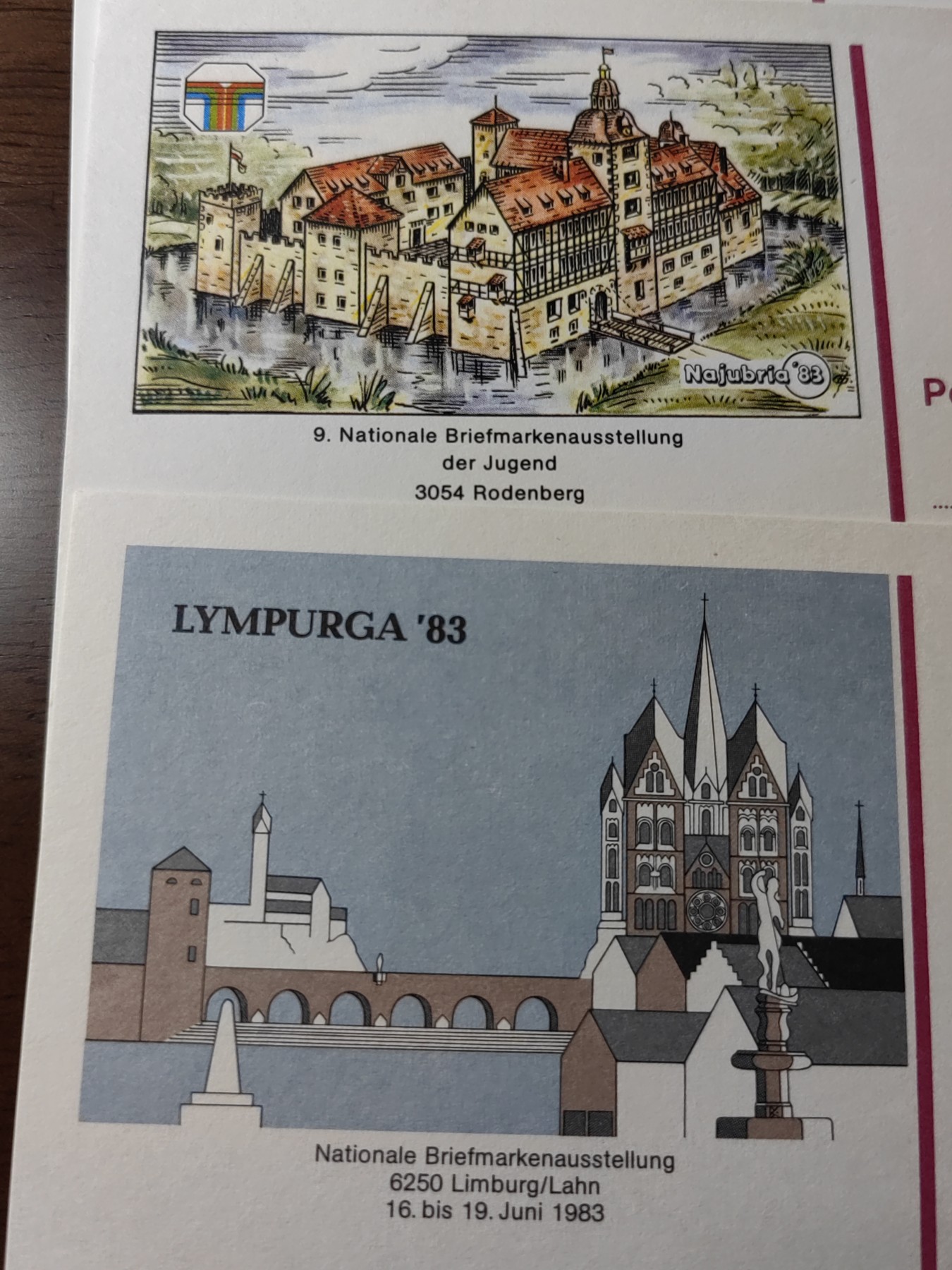 外国邮品精品专场（秒杀场）第①①场 80年代杜塞尔多夫大会，国家邮票展，国际邮票商联合会（实寄）