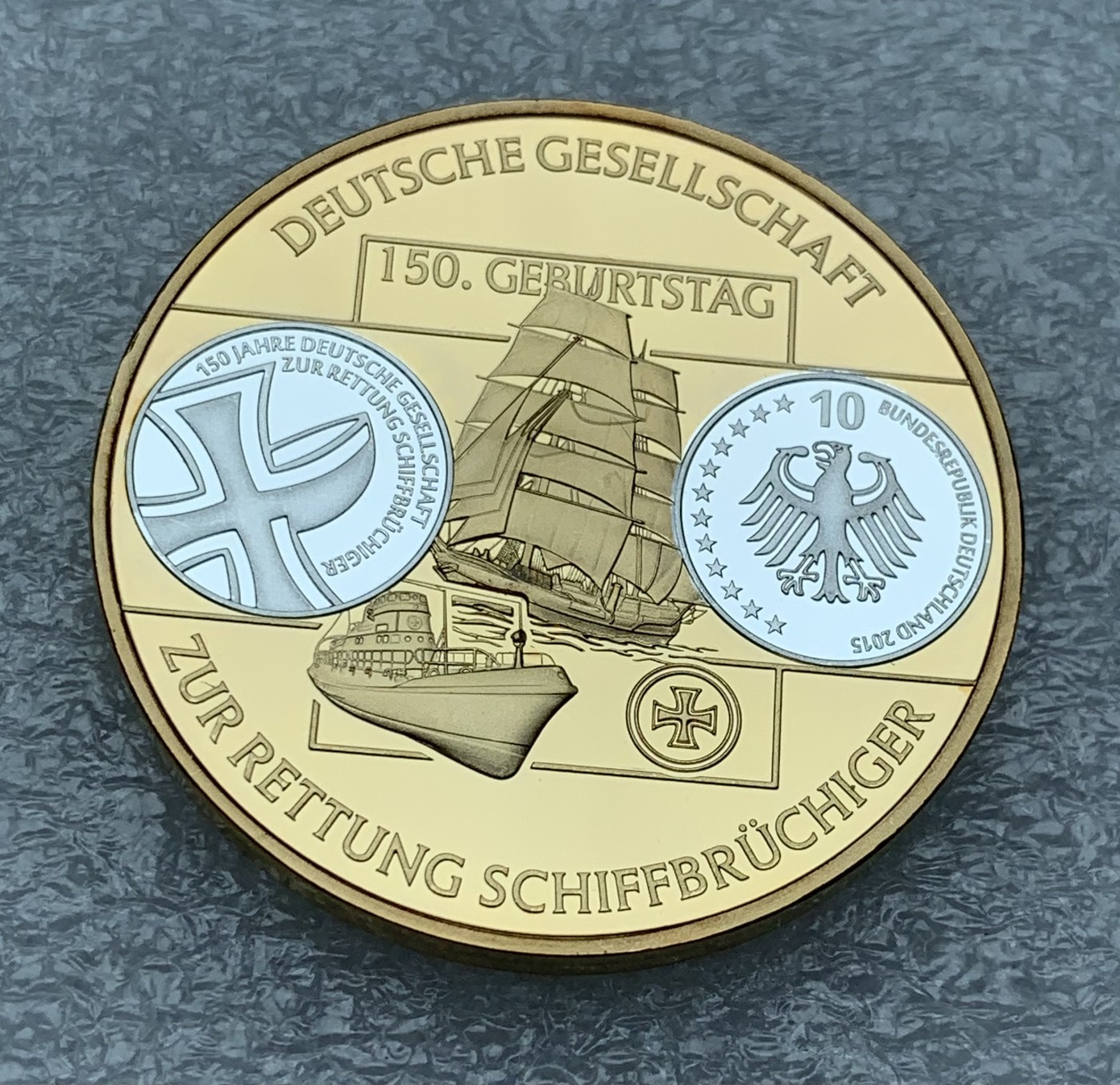 瓶子🏺第111期拍卖会  10欧元精制镶嵌币