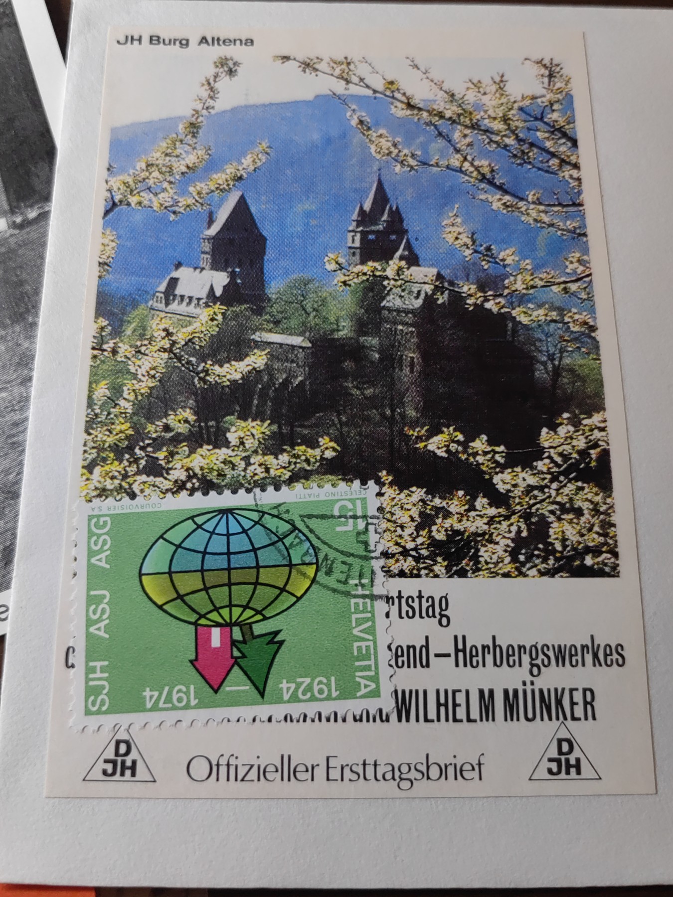 外国邮品精品专场（秒杀场）第①①场 1974高陶努斯青年旅馆开幕原套装