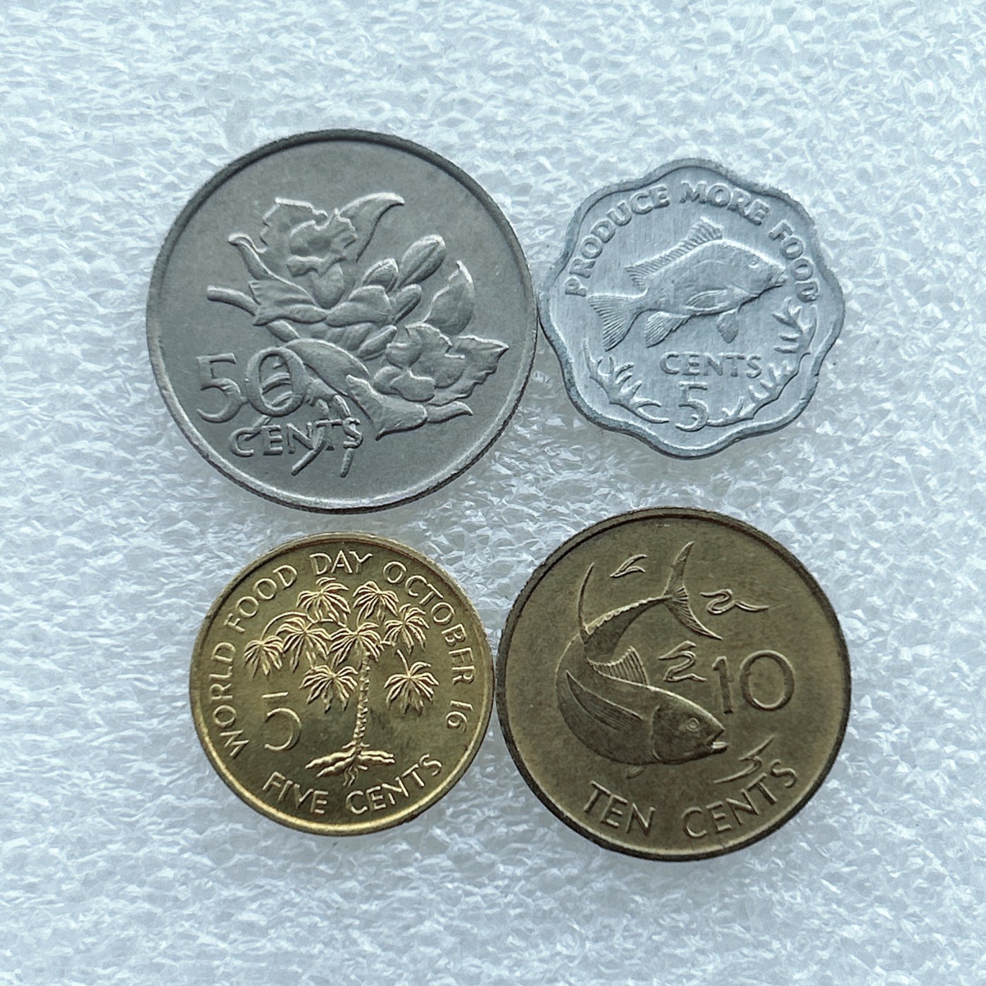 全场一元起拍 世界钱币散币场 第27期 塞舌尔