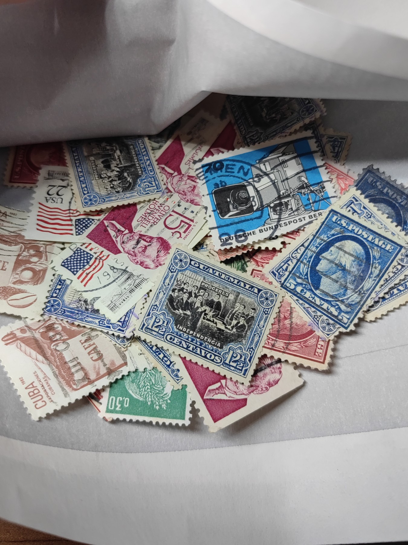 外国邮品精品专场（秒杀场）第①①场 美国邮票包含古典总统头像邮票