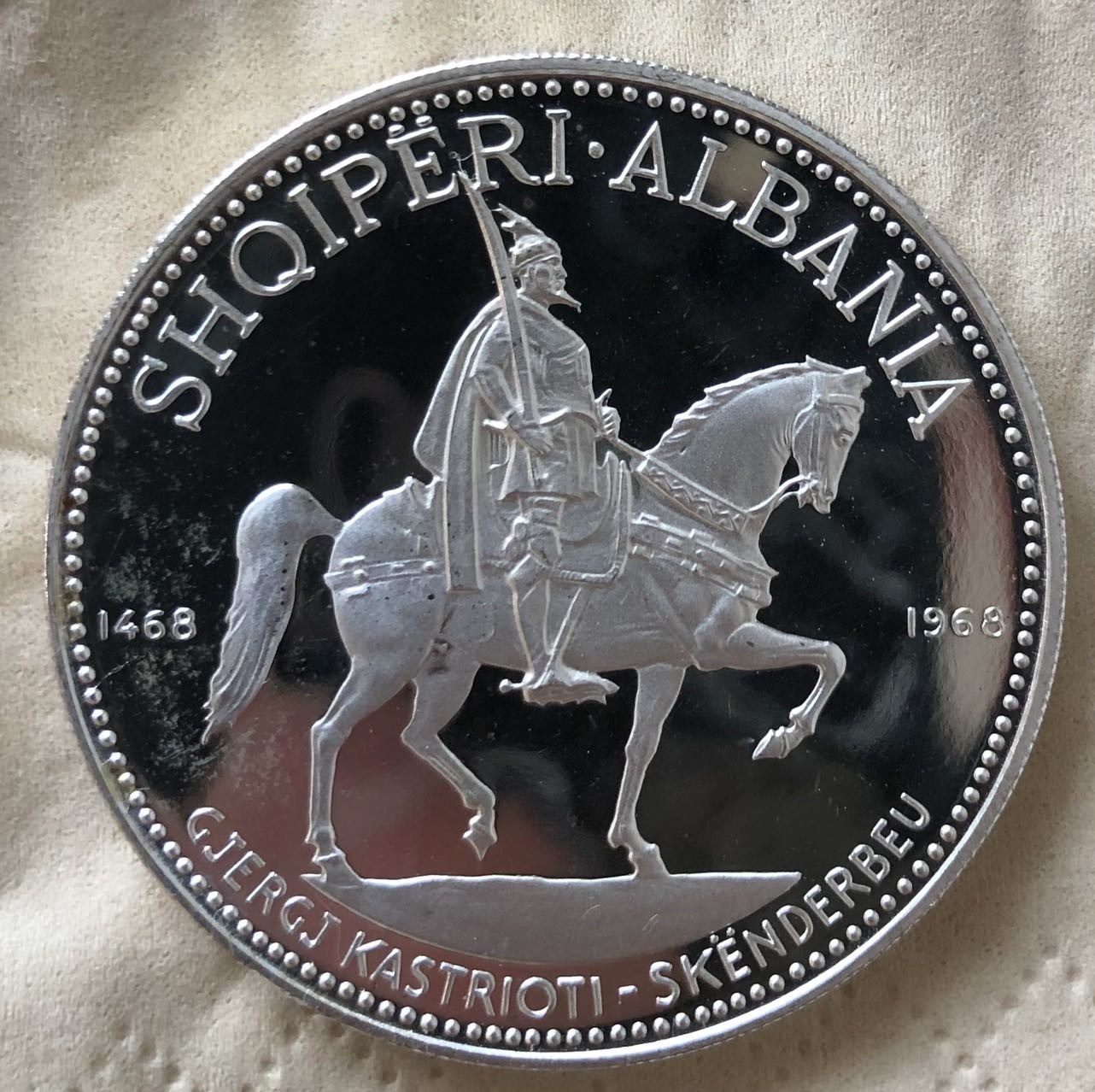1968阿尔巴尼亚精制大钱包全套评级NGC