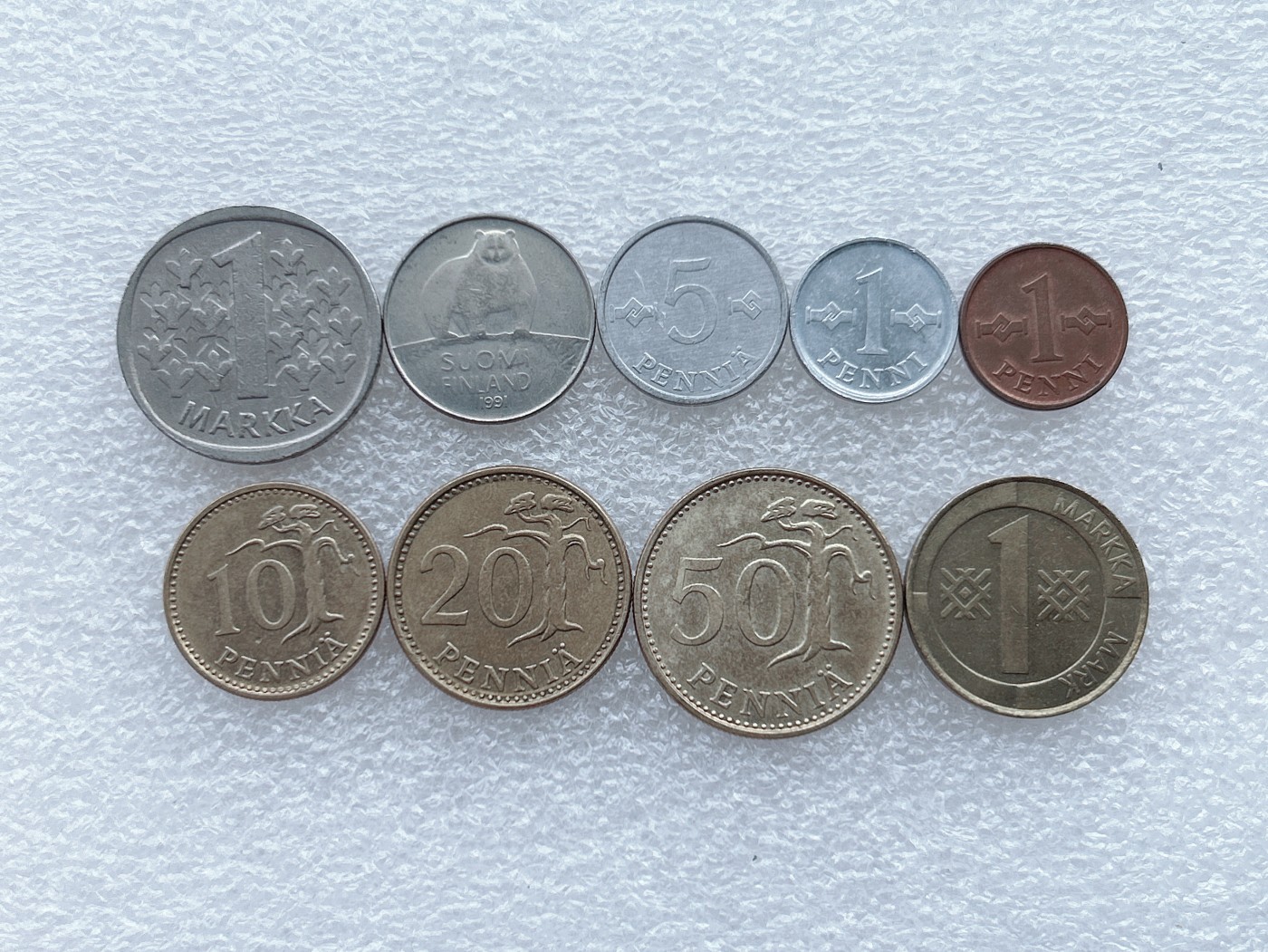 全场一元起拍 世界钱币散币场 第28期 芬兰