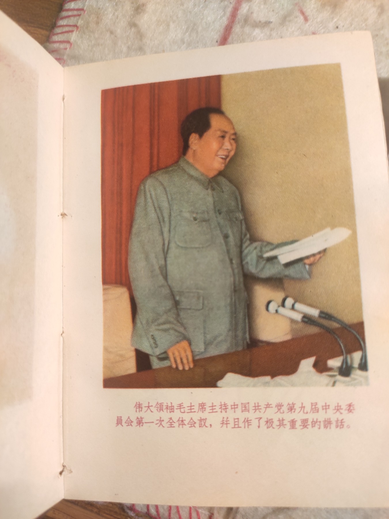皖江书章，国庆专场 论政治建军，多张毛像，给101的信