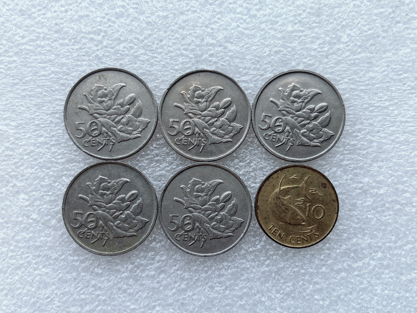 全场一元起拍 世界钱币散币场 第28期 塞舌尔