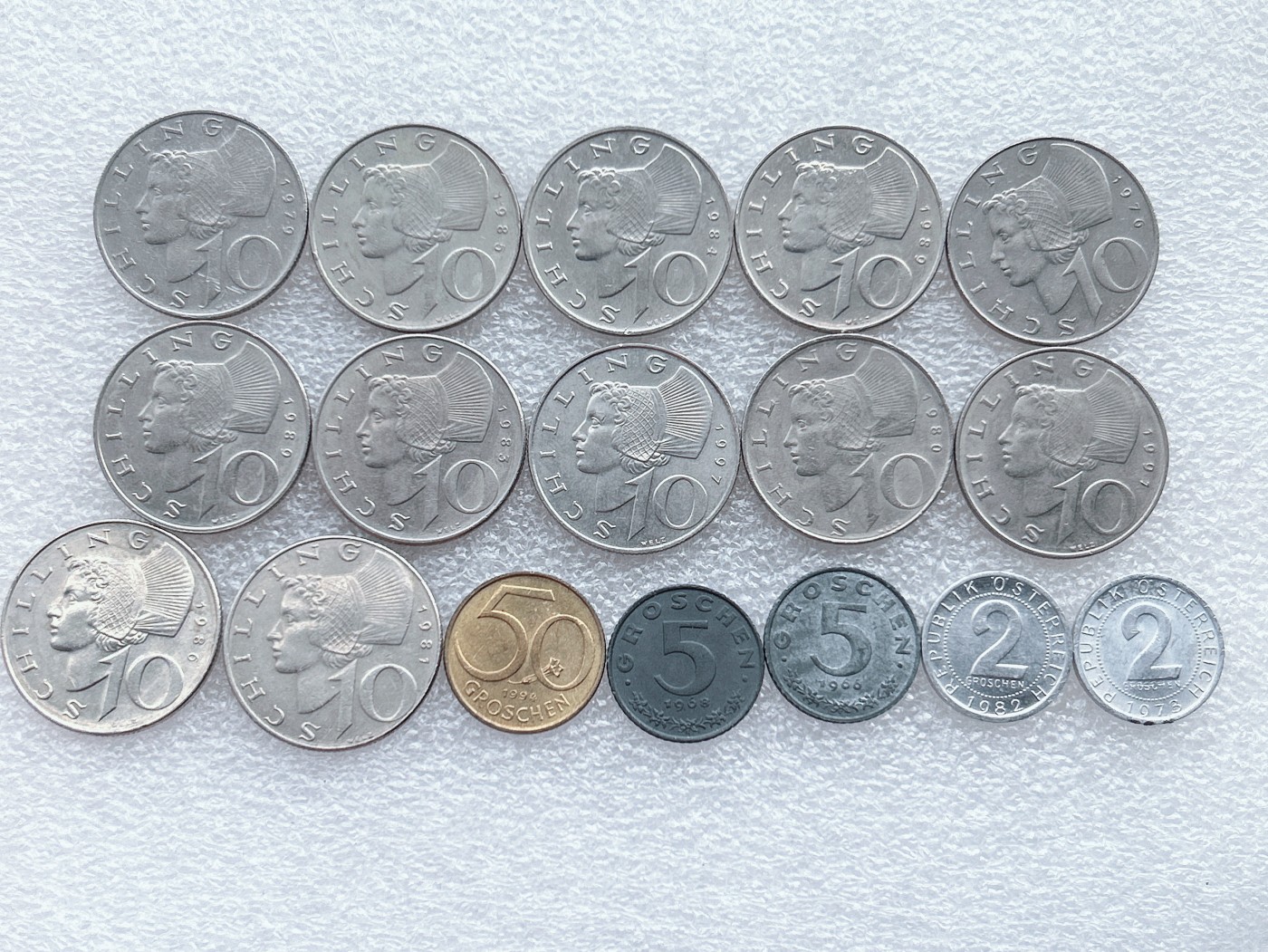 全场一元起拍 世界钱币散币场 第28期 奥地利