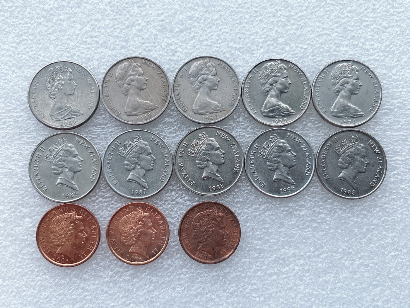 全场一元起拍 世界钱币散币场 第28期 新西兰10分 毛利人的面具