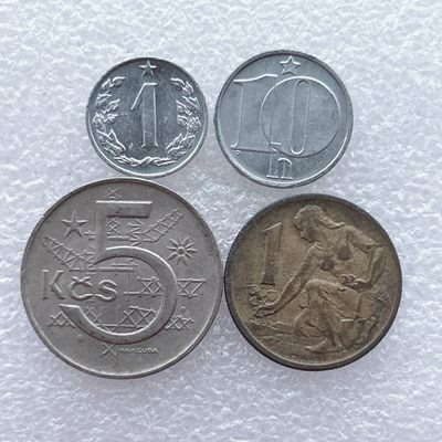 全场一元起拍 世界钱币散币场 第28期 - 捷克斯洛伐克