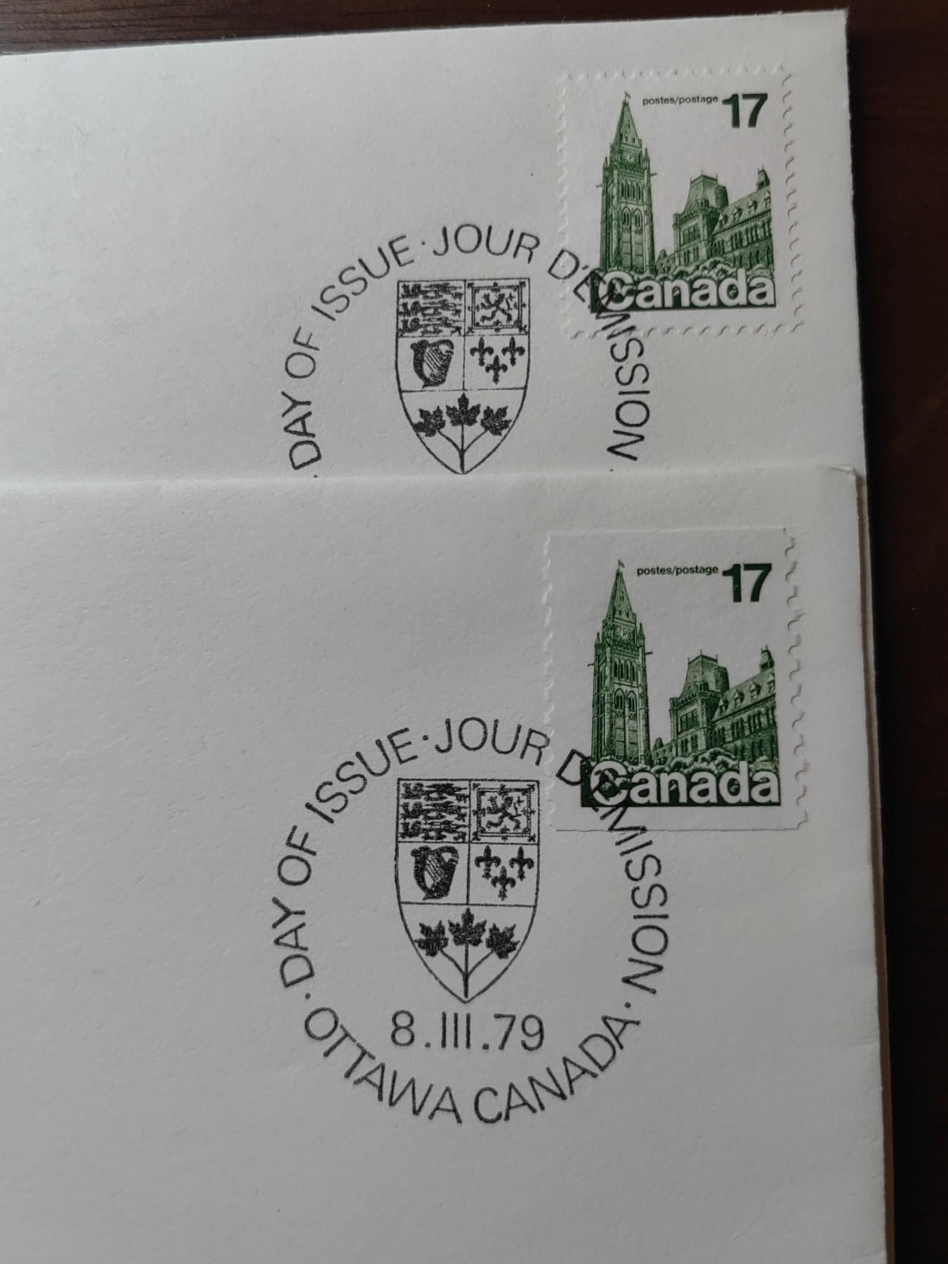 外国邮品精品专场（秒杀场）第①①场 1979年加拿大邮政局纪念3件