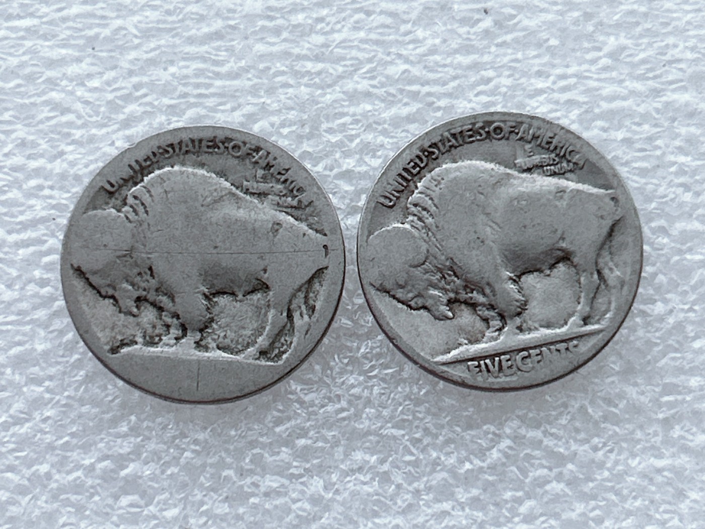 全场一元起拍 世界钱币散币场 第28期 无年份版 美国 印第安人 野牛 牦牛币5美分