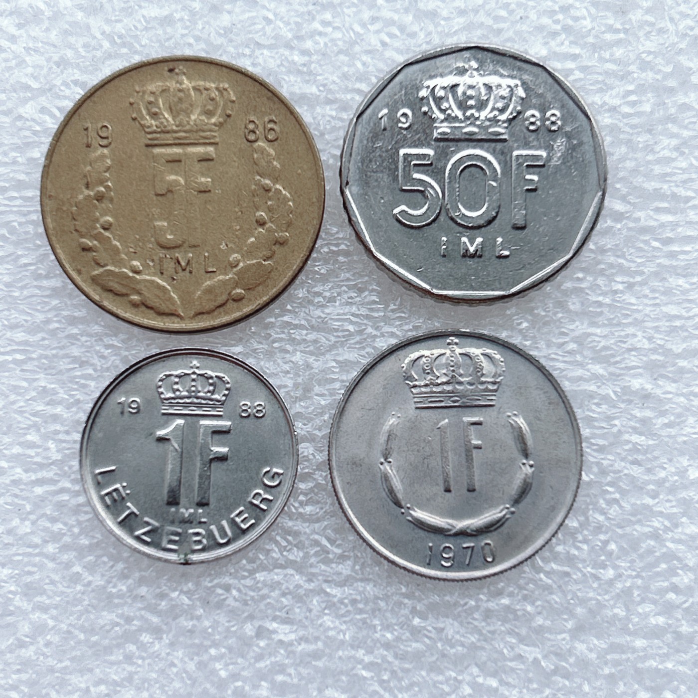 全场一元起拍 世界钱币散币场 第28期 卢森堡