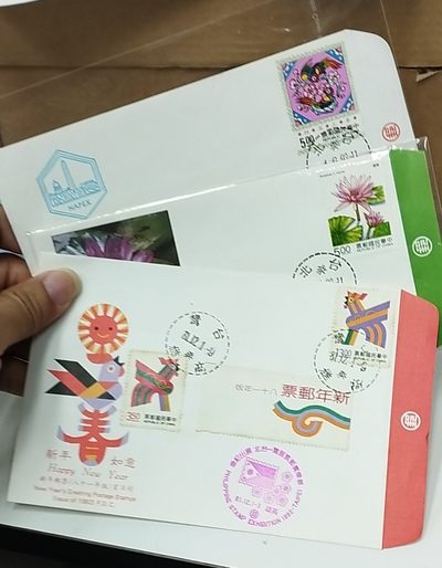 台灣省首日封3個 - 台灣省首日封3個
