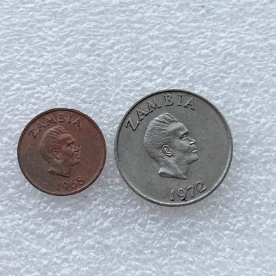 全场一元起拍 世界钱币散币场 第28期 - 赞比亚